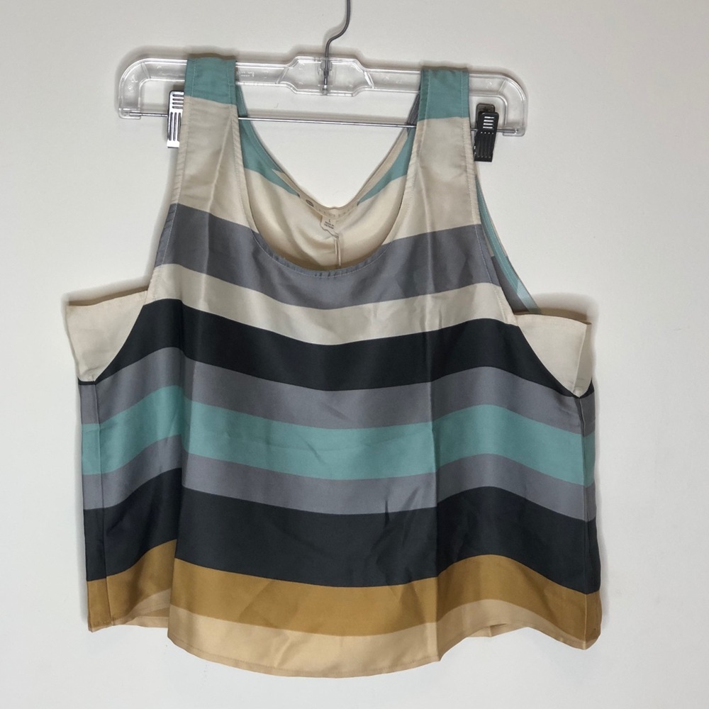Relished 8 striped tank top